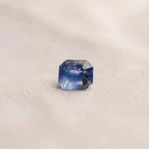 Blue Sapphire (Neelam) - Geometric Step Cut