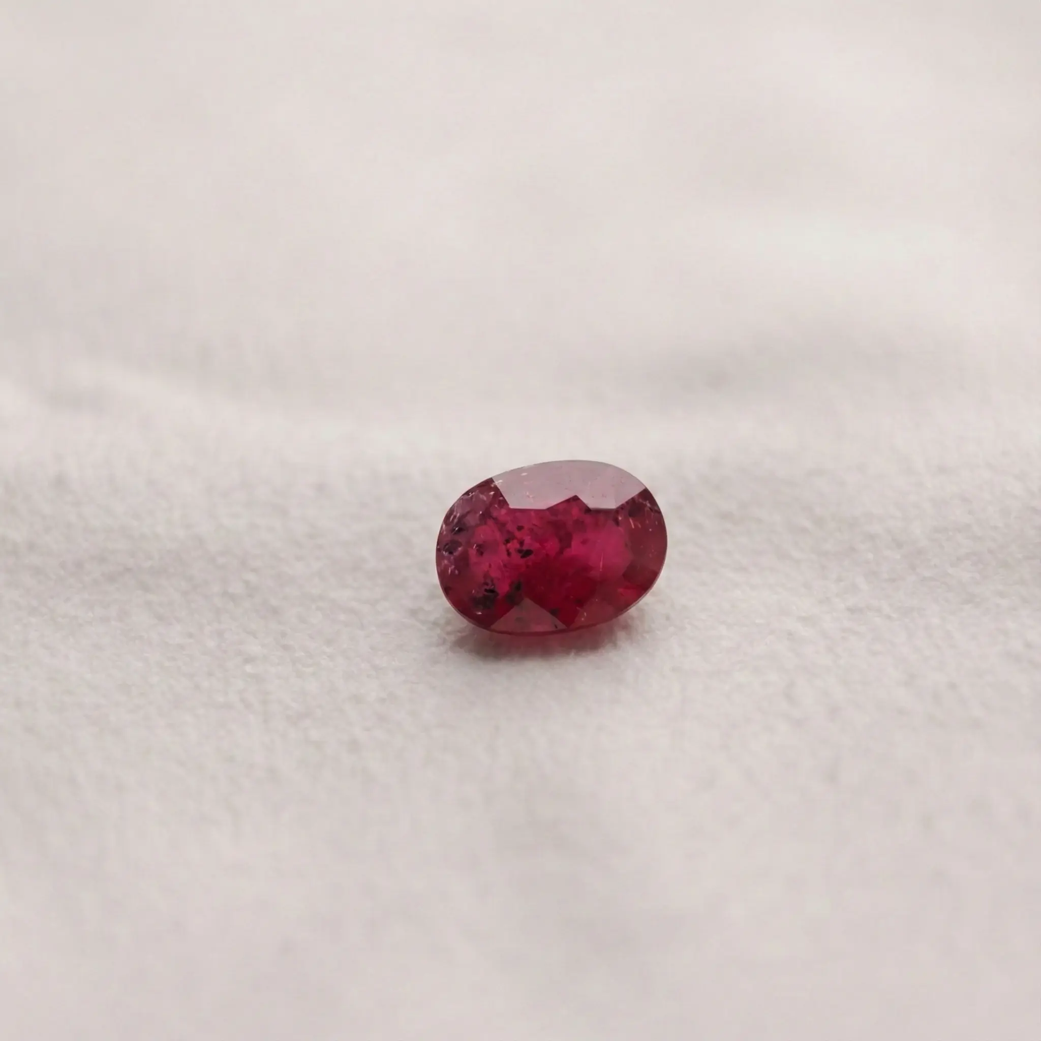 Natural Ruby - Earthy with Inclusions
