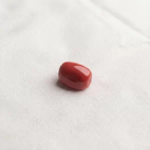 Red Coral (Moonga) - Smooth Oval Cabochon