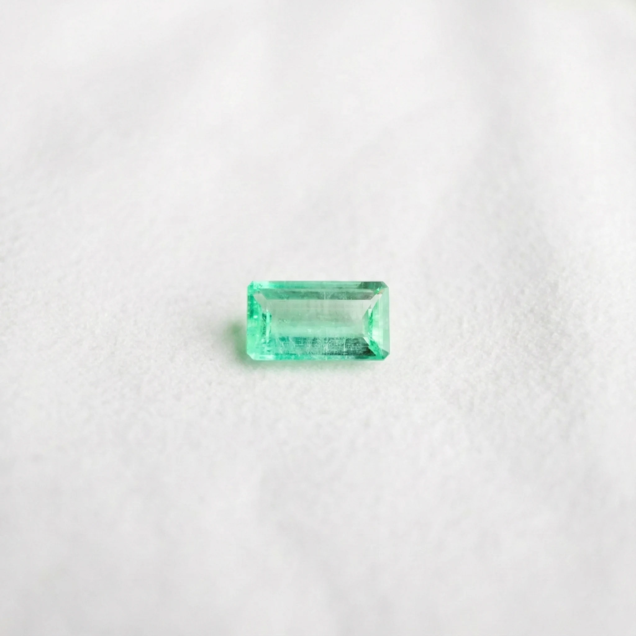 Zambian Emerald (Panna) - Classic Emerald Cut